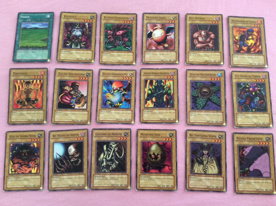 52 cartas Yu-Gi-Oh PT