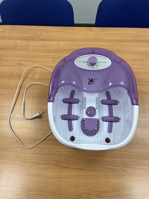 Masaż stóp podgrzewany babelki wibracje