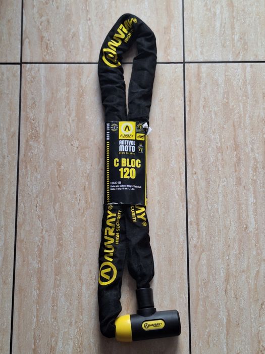 Blokada, łancuch z zamkiem