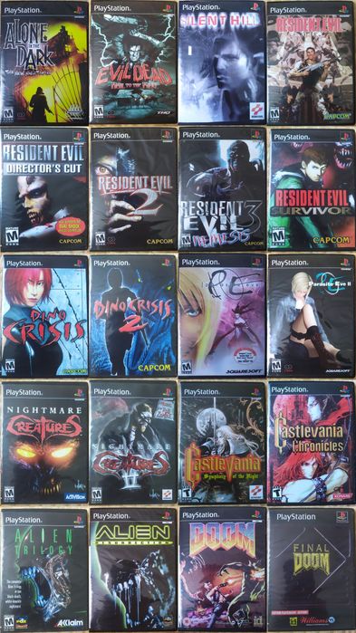 Нові Диски з іграми для Sony Playstation 1/PSone/PS1/ПС1/ps1/ps2.