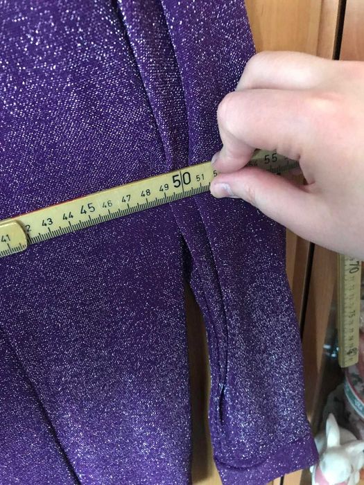 Piękna błyszcząca, mieniąca się bluzka dla eleganckiej pani domu M, 40