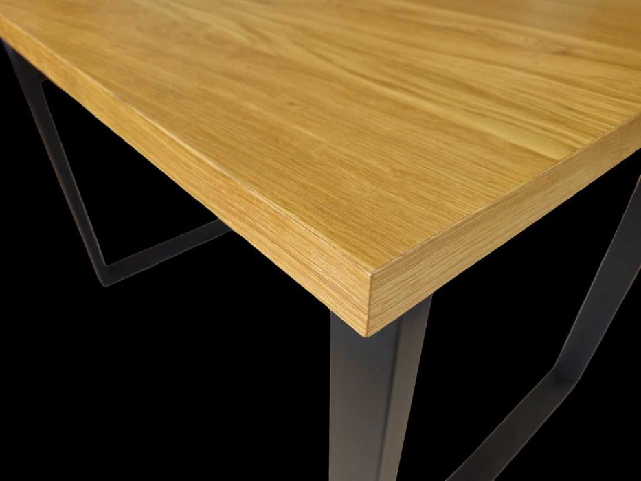 Stół dębowy loftowy 120x80cm