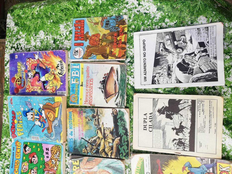 Livros de BD antigos