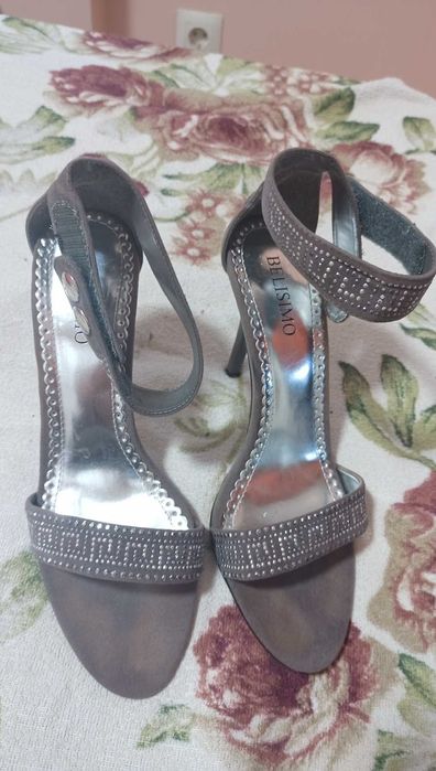 Босоніжки штучна замша