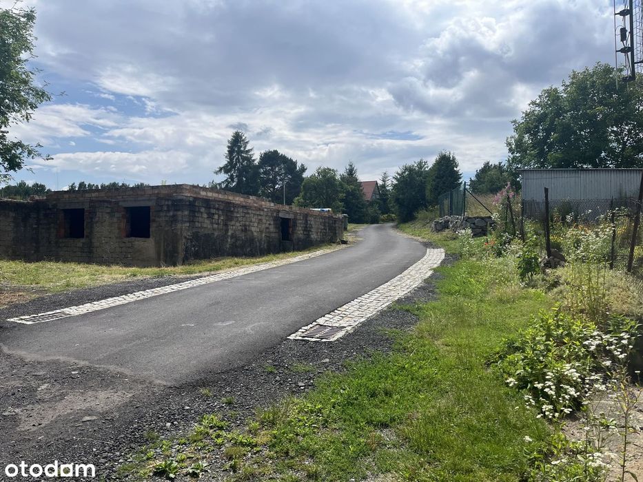 Działka inwestycyjna 2277 m² z mediami | Olszyna, ul. Chopina - Widok 2