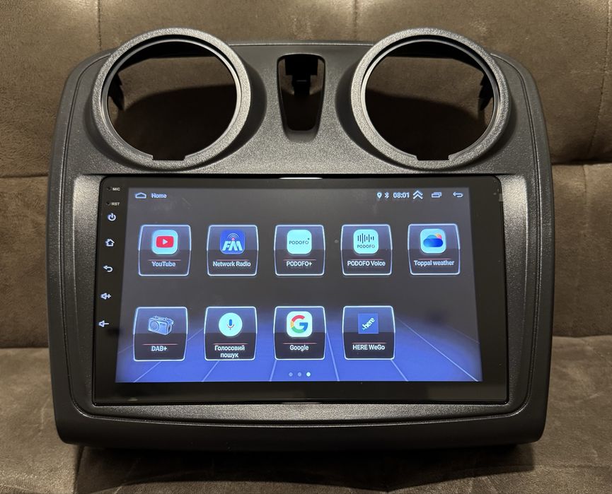 Магнітола Renault Sandero 2014-2017 Android 15 Carplay