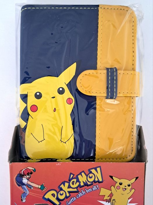 Agenda Pokémon Oficial Nova - Curious Pikachu (Nintendo, 2000)