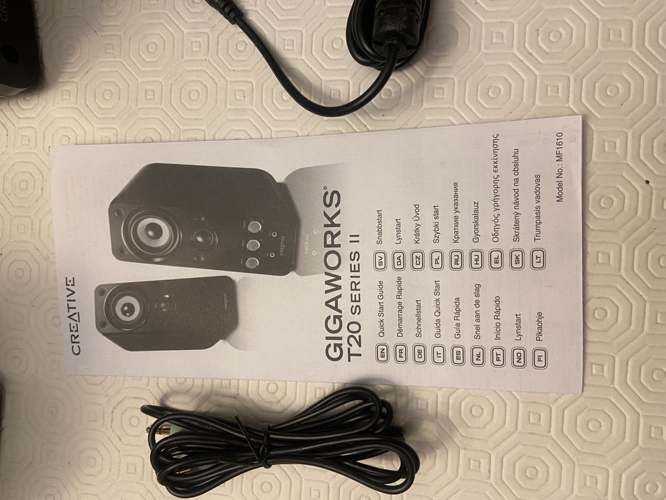 Conjunto colunas Creative Gigaworks T20 serie ii