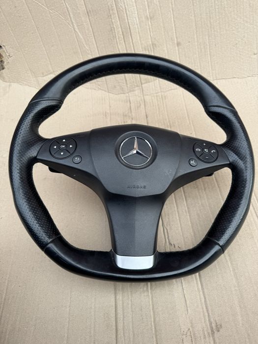 Кермо руль Mercedes W207 w212 AMG лепестки airbag подушка