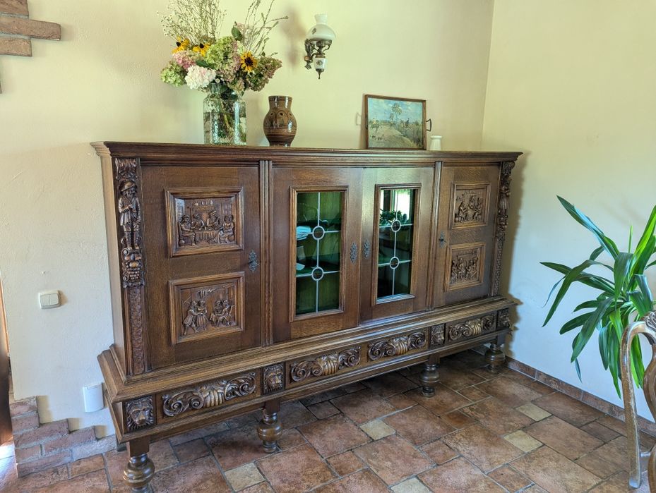 Kredens komoda antyk z Holandii