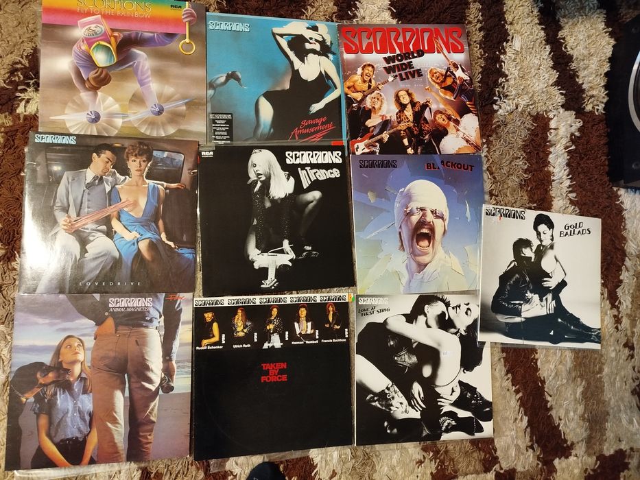 scorpions-płyty winylowe