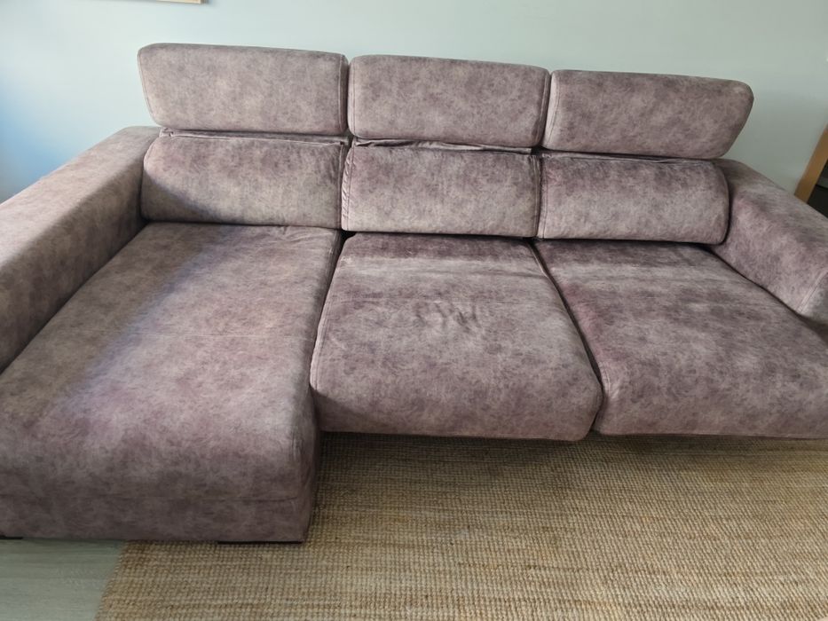 Sofá Cama Chaise Longue – Feira dos Sofás (2,80m) – Excelente Estado
