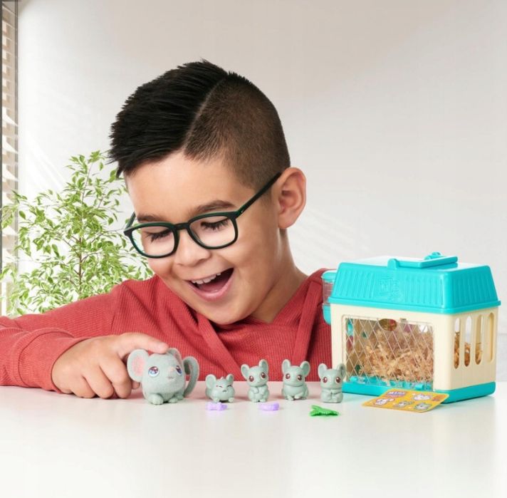 Zestaw Moose Toys Little Live Pets Mama Surprise! Mini Mała Mysz