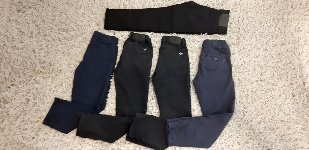 Школьные брюки, штаны узкачи есть новые, гольфик белый