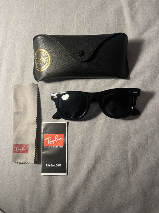Óculos Ray-Ban Wayfarer pretos