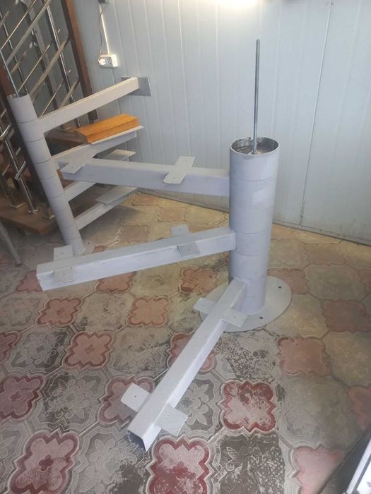 Модульні гвинтові каркаси та прямі сходи.Монтаж без зварювання!!!