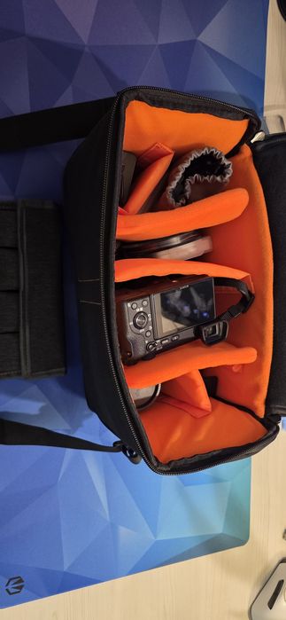 SONY A6300, obiektyw Sony SELP18105G, Sony SEL5018F