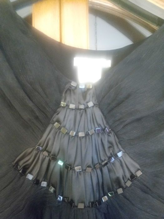 czarna tunika gothic