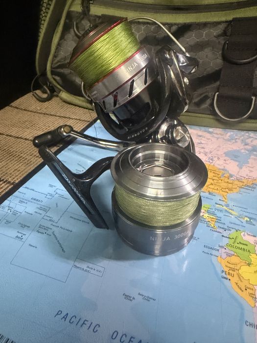 Carreto daiwa  ninja 3000A