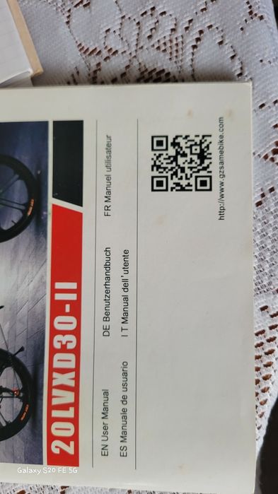 Rower Elektryczny SAMEBIKE składany