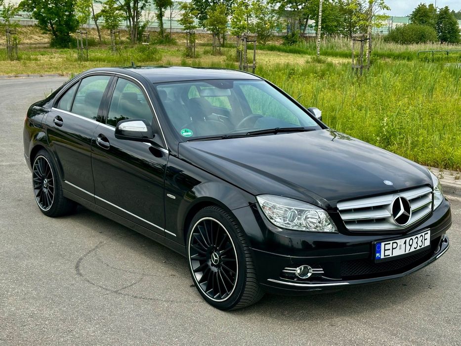 Mercedes-Benz Klasa C Kompresor / Serwis ASO / Kupiony z 1szej ręki / LPG / Koła 19 cali