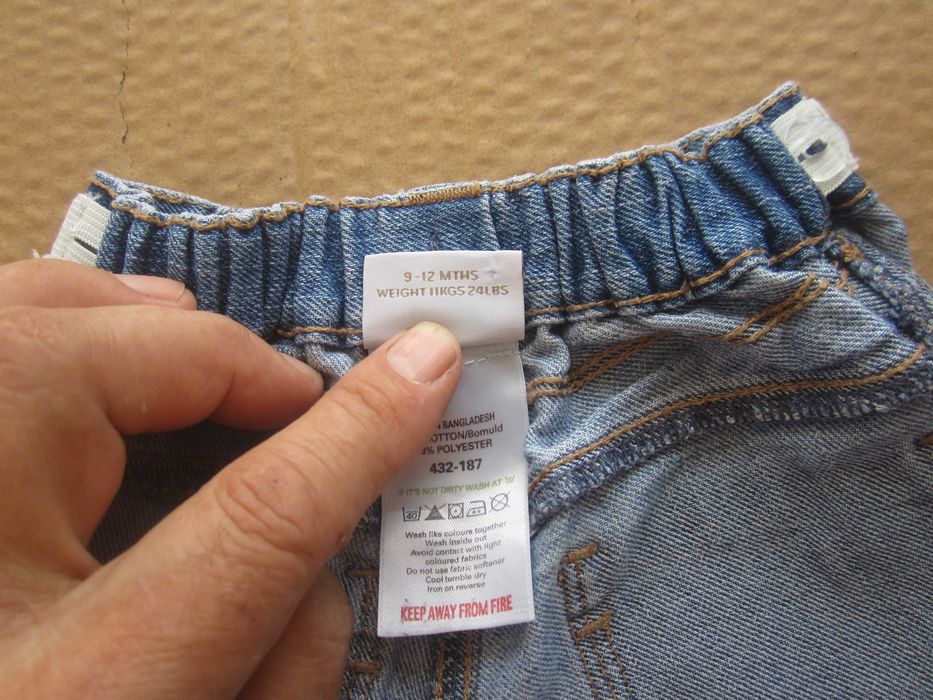 Детские джинсы "NEXT", "ZARA" для ребёнка до 1 года