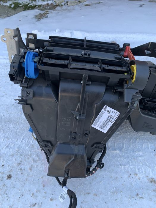 Печка в сборе корпус печки мотор печки шкода октавия а5