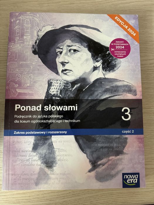 Ponad słowami 3.2. Podręcznik do języka polskiego do zakresu podstawowego i rozszerzonego.