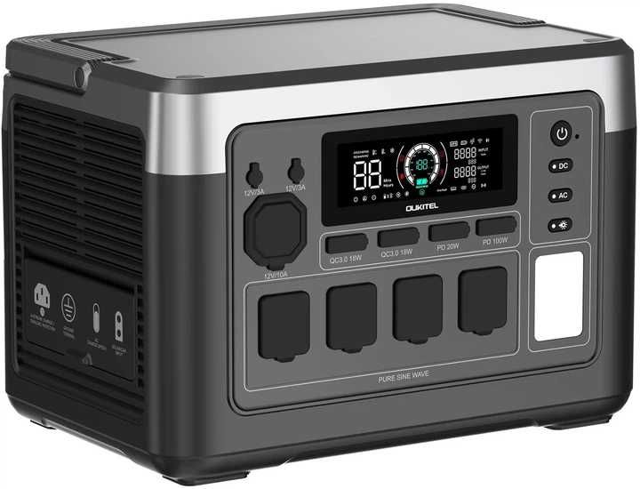 Зарядна станція Oukitel P1000E Plus 1024Wh 1800W LiFePO4