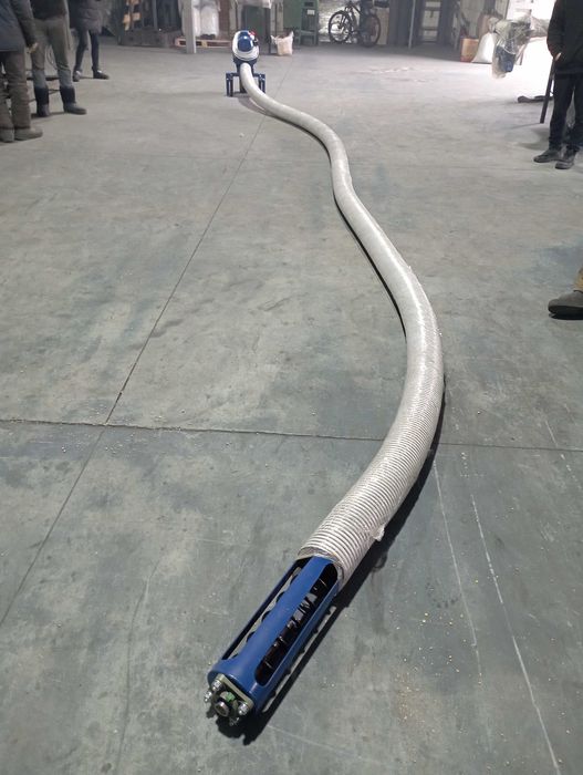 Шнековий навантажувач, шнек гнучкий, конвеєр, погрузчик