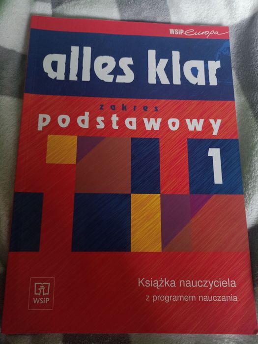 Alles klar 1- książka nauczyciela z programem nauczania