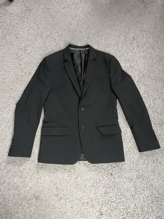 Męski garnutur czarny