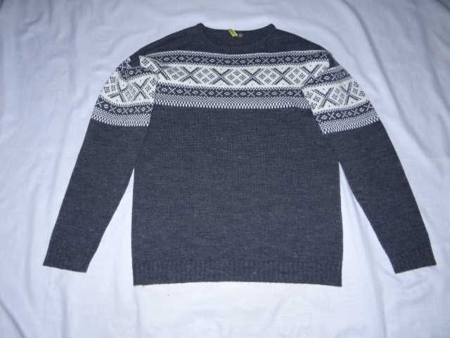 Męski Zimowy Sweter - Nord Wool