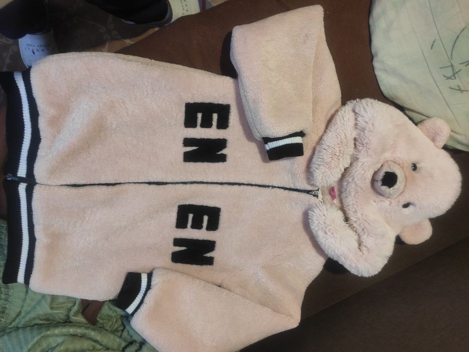 Тедді з капюшоном ведмедя