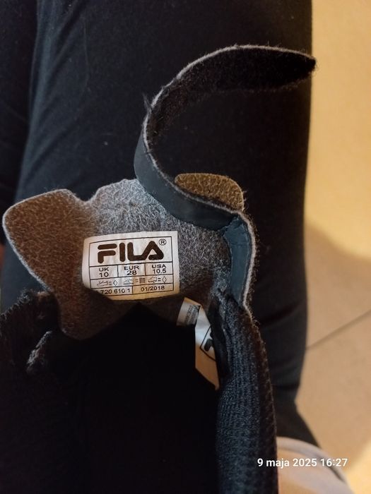 Korki buty piłkarskie sportowe dla chłopca 28 fila