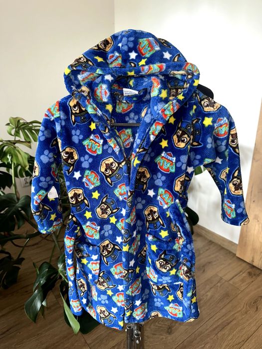 Psi patrol szlafrok puszysty 3-4 l