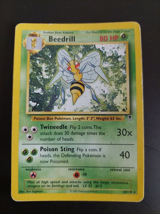 Carta Pokemon Beedrill