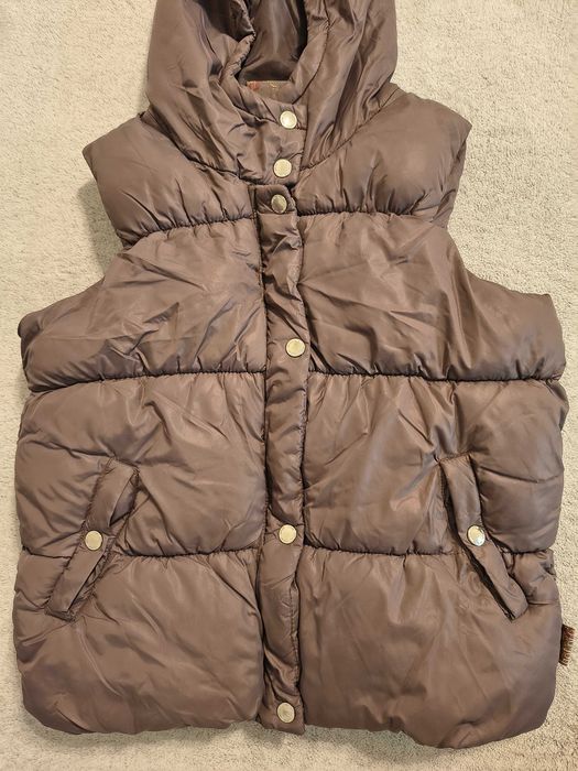 Kamizelka/ bezrękawnik dla dziewczynki r.152