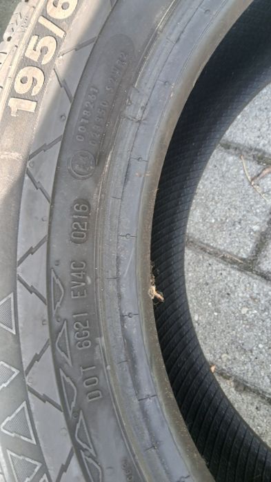 Opony 195.65.16 C ,continental zimowe