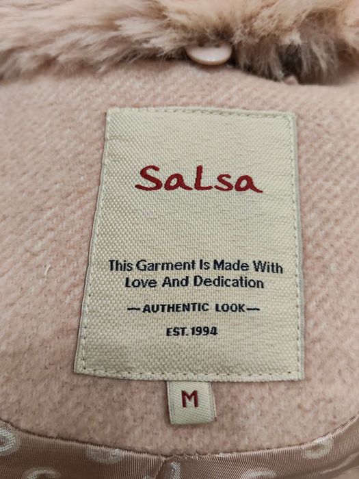 Casaco de fazenda Grace com pêlo