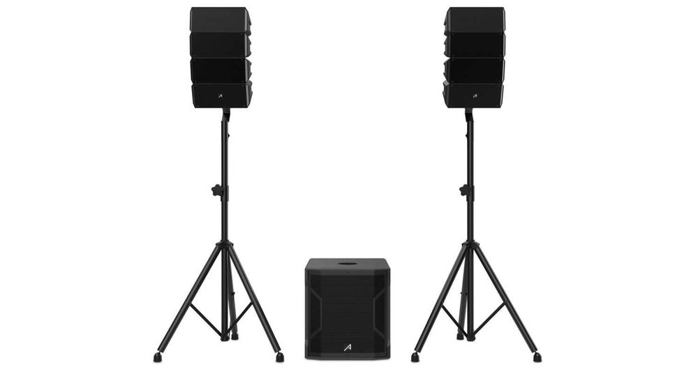 Sistema Line Array Audibax 1000W – NOVO / Garantia / PA profissional