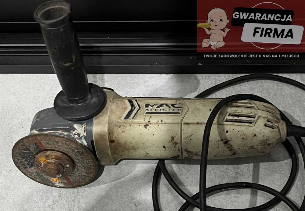 Szlifierka Kątowa MACALISTER MSAG750 | Używana | 750 W |