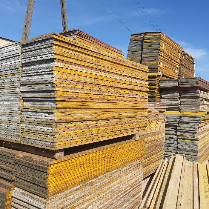 Wynajem szalunków stropowych i ścienych / sklejki szalunkowe/ szalunki