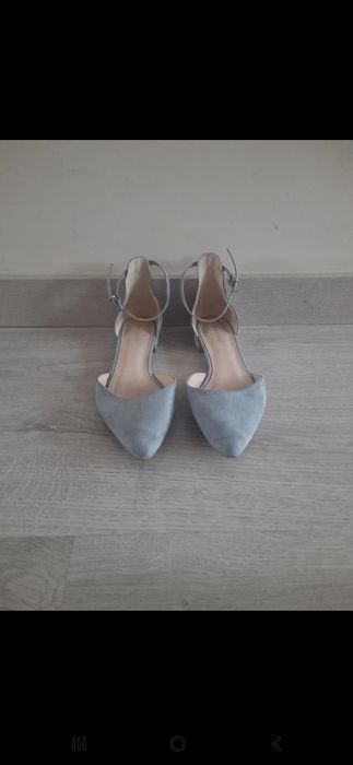 niebieskie sandały damskie 37