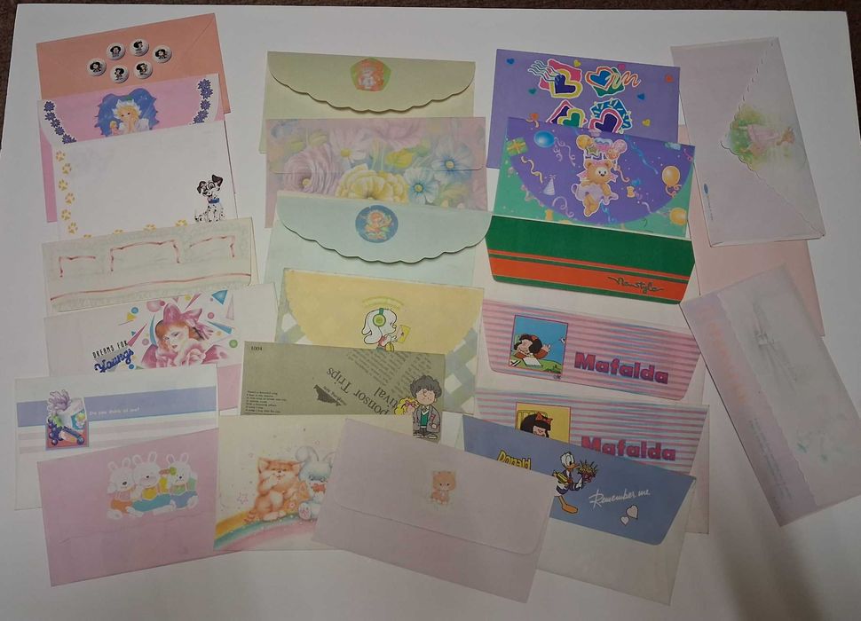 Envelopes de colecção anos 80