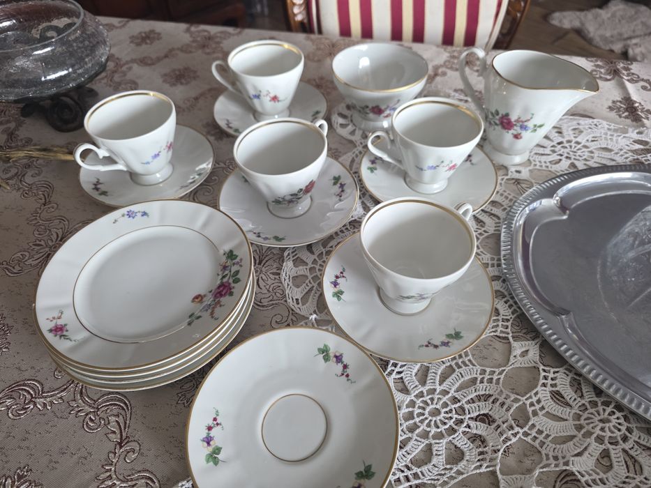 Zestaw porcelany wałbrzych