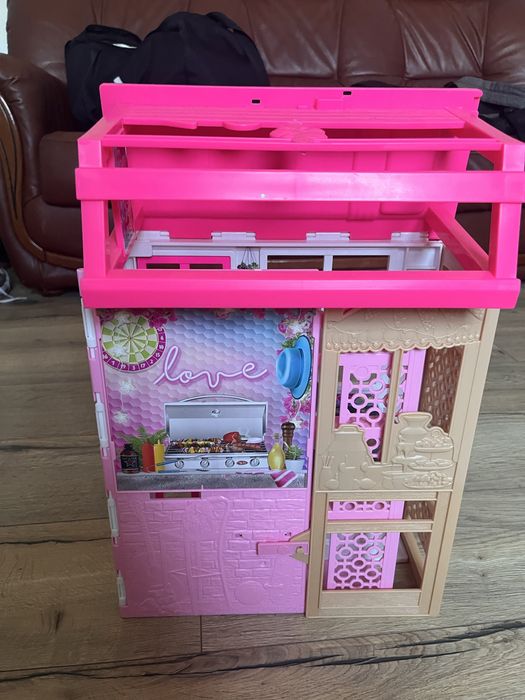 Casa de bonecas Barbie cor-de-rosa - Ótimo estado!