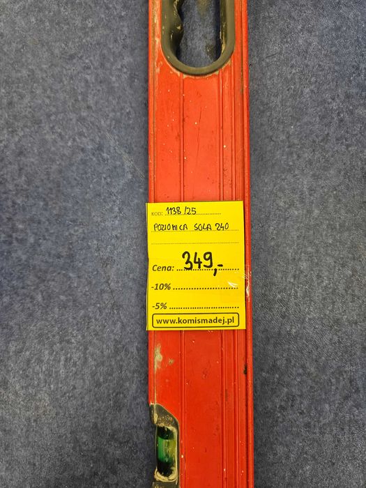 Łata Poziomica Sola 240cm * Komis Madej Gorlice