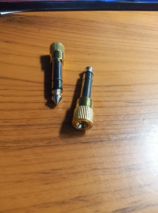 Переходник hi-fi аудио Jack 6,3 (6,5) на 3,5 (джек) для ресиверов