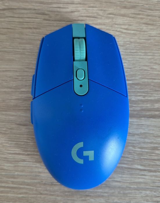 Logitech g304 lightspeed blue синя